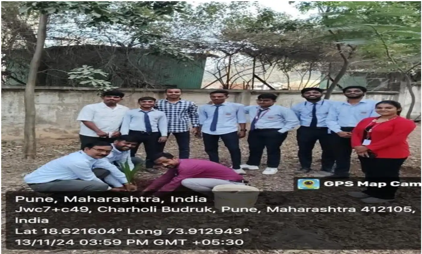 A Tree Plantation drive was organized by MESA (13/11/2024)