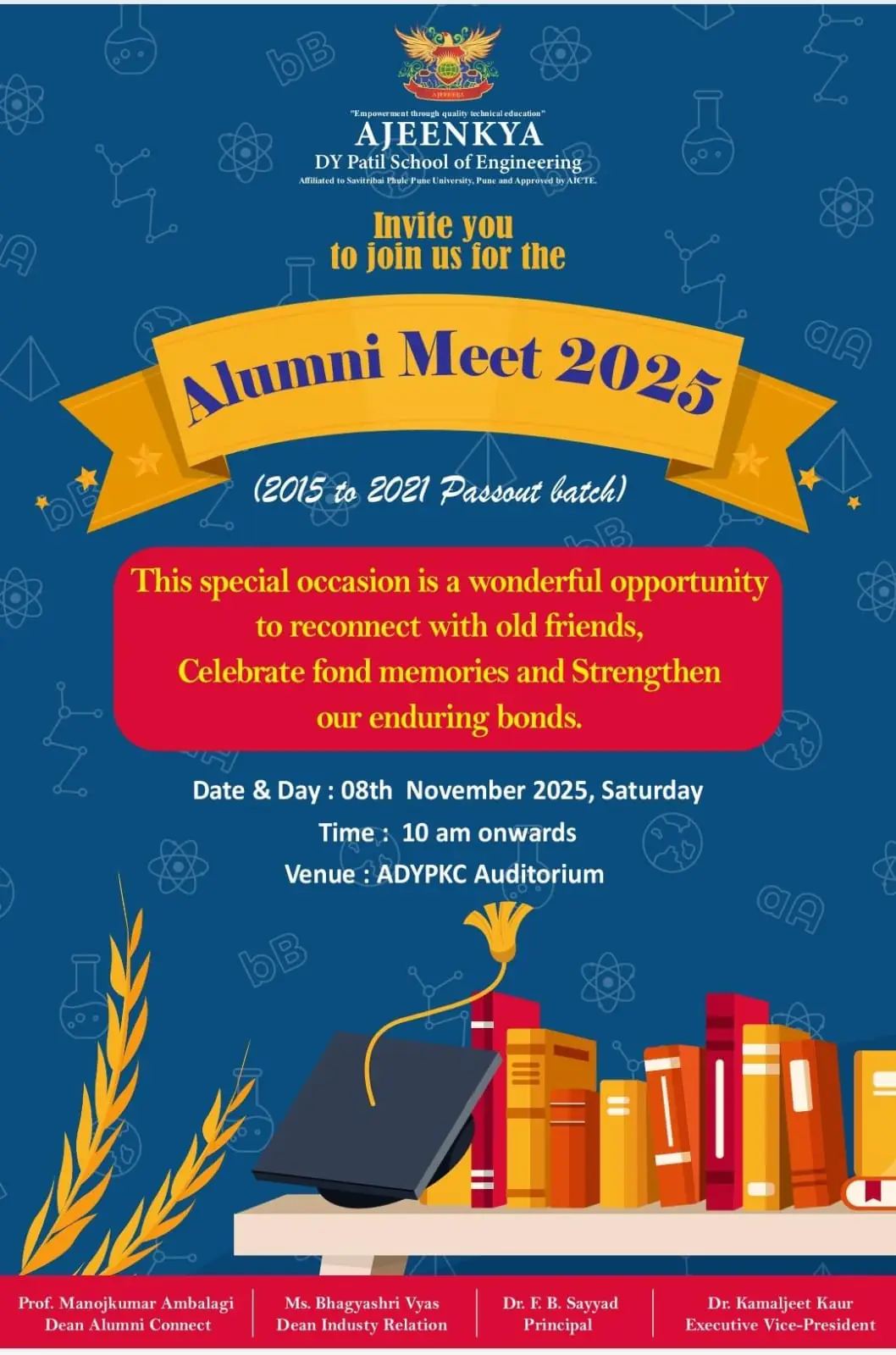 ADYPSOE Alumni invitation AY 2025-26