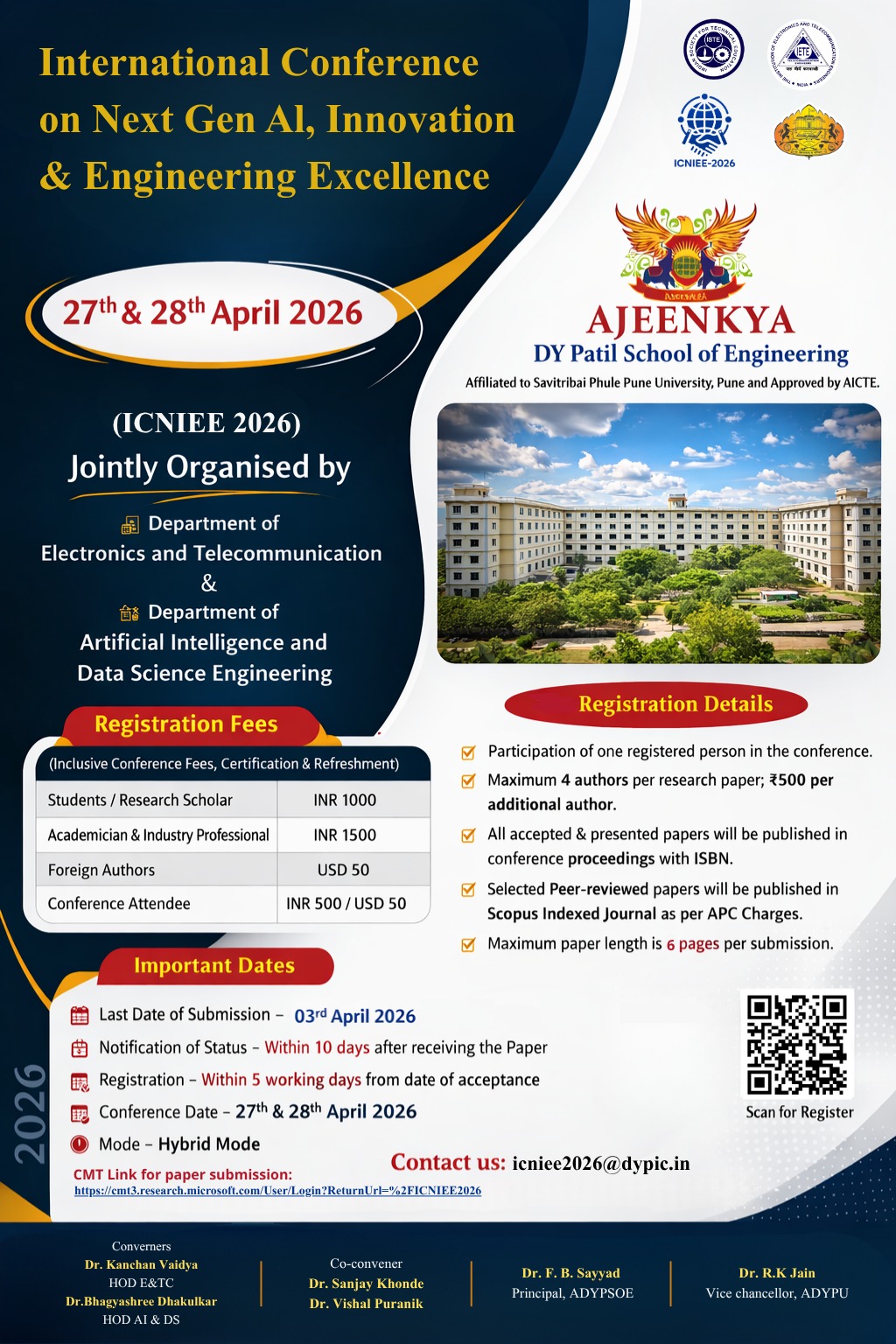 Upcomming ICENEE 2026 Event